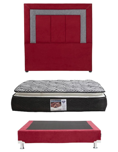 Set Recámara Bora Box de madera pino 1