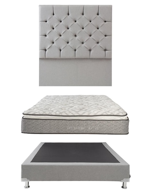 Set Recámara Dicasa Capri Box Vail de madera pino