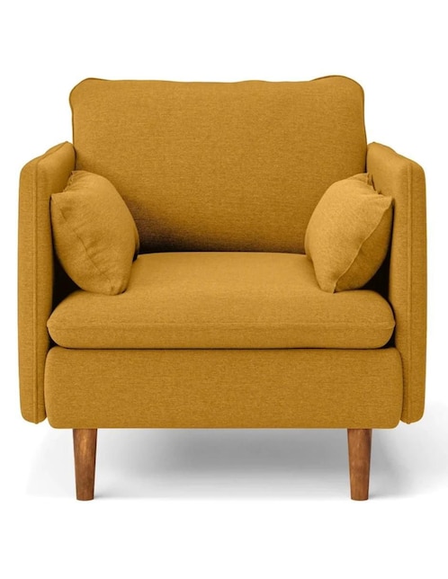 Sillón valencia design modica "estilo" moderno "de" lino