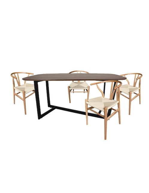 Comedor Amalfi para 4 personas