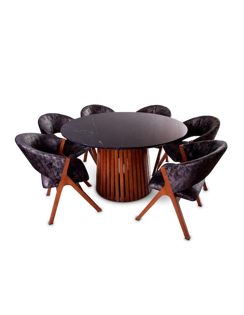 Comedor Vaniglam para 6 personas de mármol