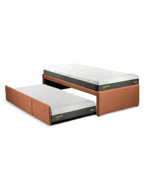 Cama doble roomi sin colección "de" madera pino ind