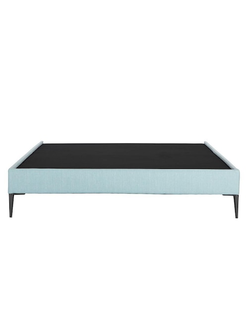 "base para cama" dicasa base cama slim "de" madera pino ind