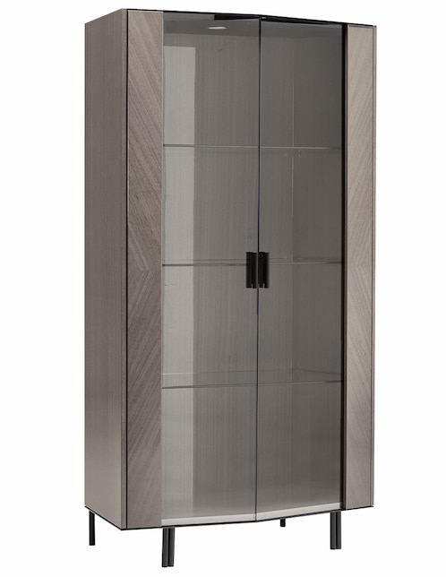 Vitrina Olimpia Alf Italia de madera eucalipto