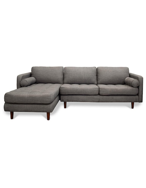 Sala modular izquierda confortopiel noruega "de" lino