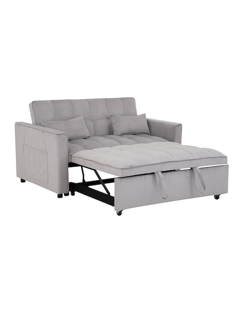 Sofá cama Aslan Easy Living de velvet