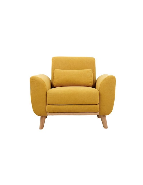 Sillón Valencia Design Chicago estilo nórdico de lino