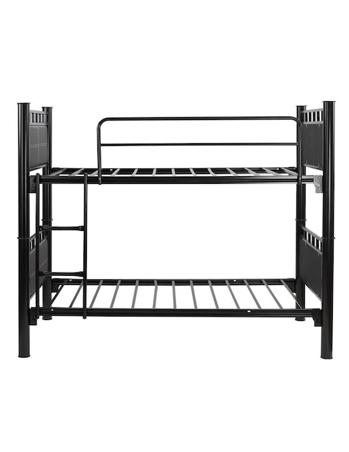 Cama doble Cruzze Atlas Del Descanso de metal individual