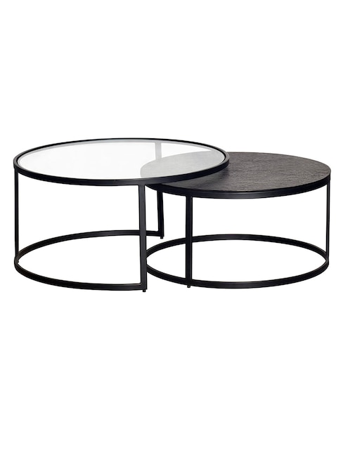 Mesa nido armable Nero Haus