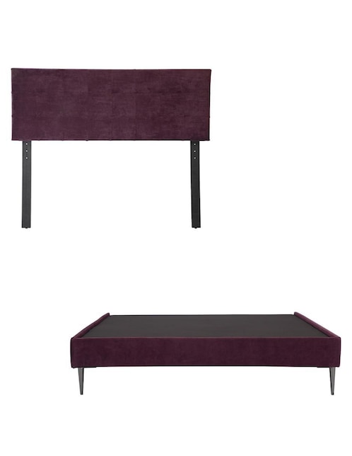 Cama Catania Slim de madera 1