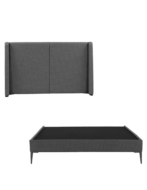 Cama Milan Slim de madera 1