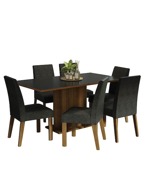 Comedor Madesa Renata para 6 personas
