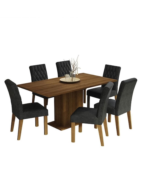 Comedor Hanna Madesa para 6 personas