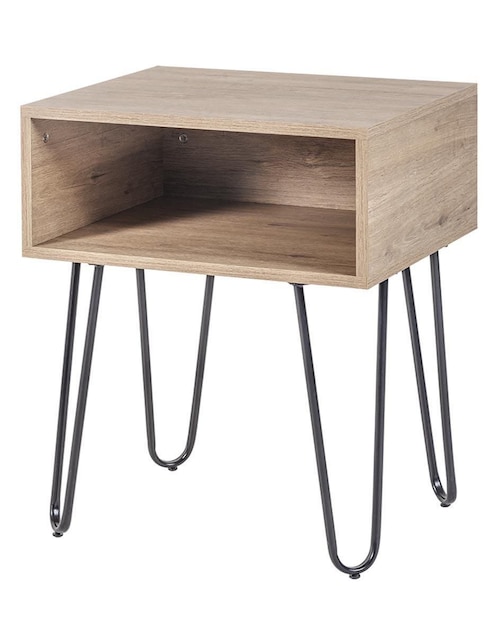 Buró armable Burnie Cantia de MDF y madera
