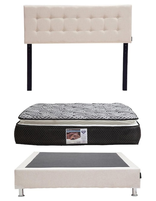 Set Recámara Bilbao Box de madera pino 1