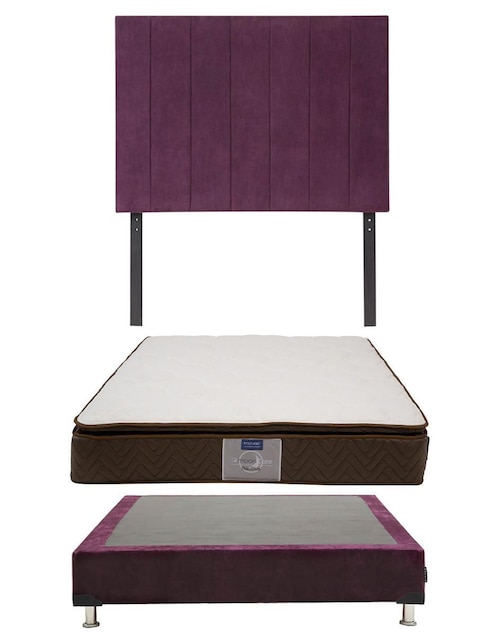 Set Recámara Argos Box de madera pino 1
