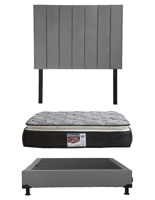 Set Recámara Argos Box de madera pino 1