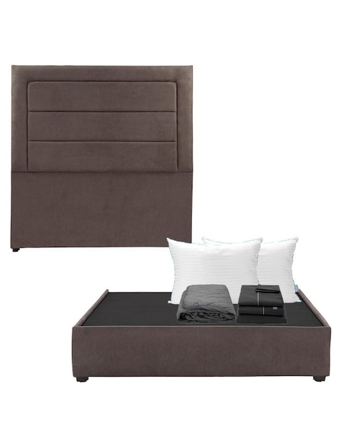 Cama Blend de madera pino 1