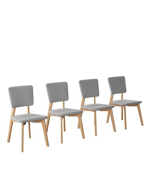 Silla 4 piezas Lago Midtown Concept de madera