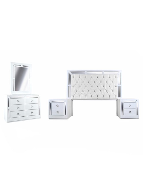 Set Recámara Kessa Emilia de MDF