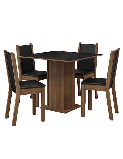 Comedor Briana Madesa para 4 personas