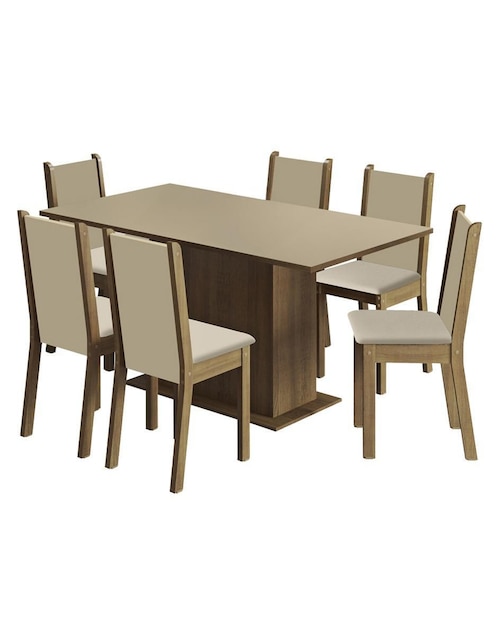 Comedor Ohana Madesa para 6 personas