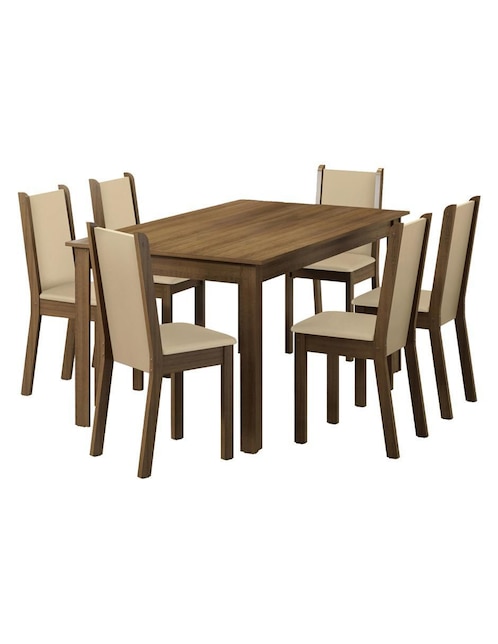 Comedor Miriam para 6 personas de MDP 1