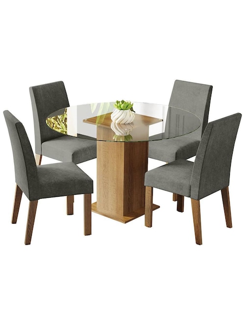 Comedor Mile Madesa para 4 personas