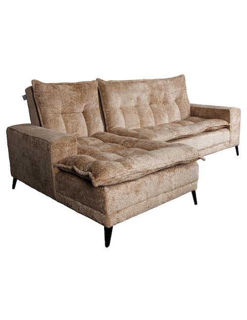 "futón/sofá cama" sí jennifer izquierda m & e muebles "de" poliéster