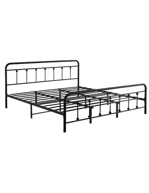 Base para cama Vanlig de metal King Size