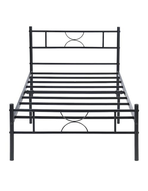 Base para cama armable Gomyhome de metal individual