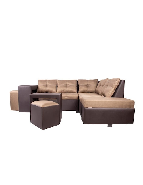 Sala modular Barcelona de madera pino 1