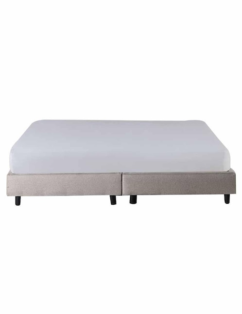 Base para cama Sander moblum de madera King Size