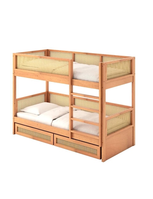 Litera Muebles Playhouse de madera pino individual