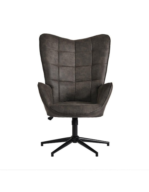 Silla escritorio Boss Gomyhome de microfibra y piel