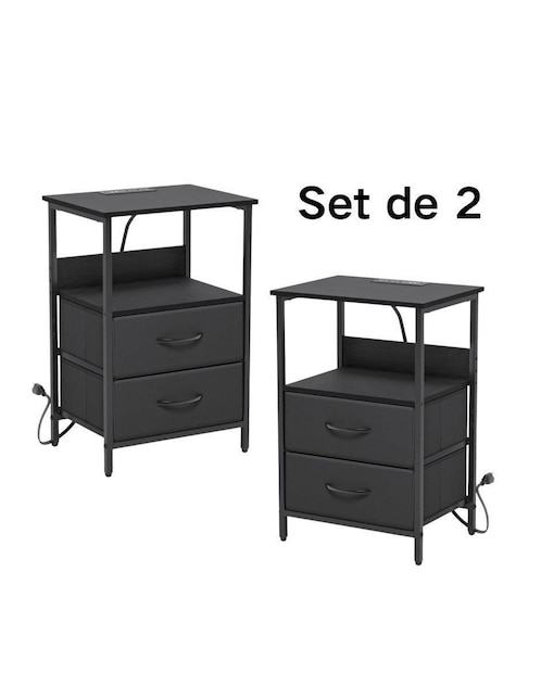 Mesa auxiliar armable Carge Gomyhome de MDF y melamina