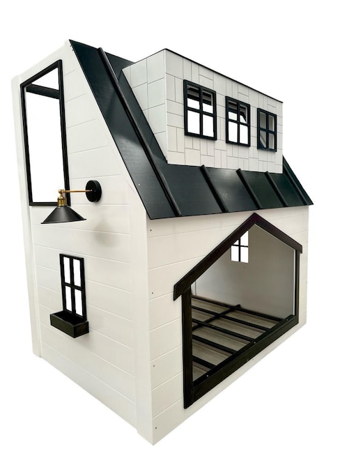 Litera york Muebles Playhouse de madera pino individual