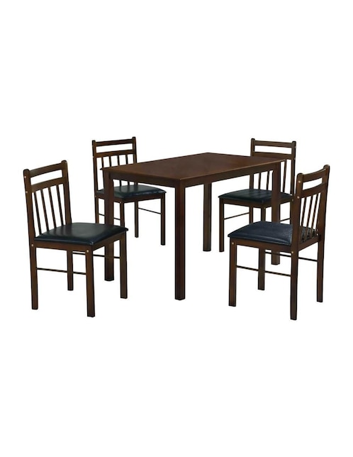 Comedor New York para 4 personas de madera Comedor New York para 4 personas de madera
