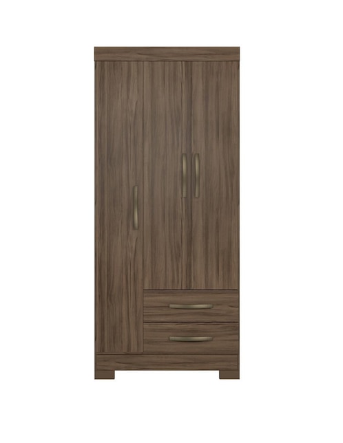 SKAL LIVING Ropero armable Skal Living 3 puertas de MDP