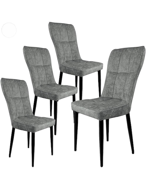 Juego de sillas 4 piezas