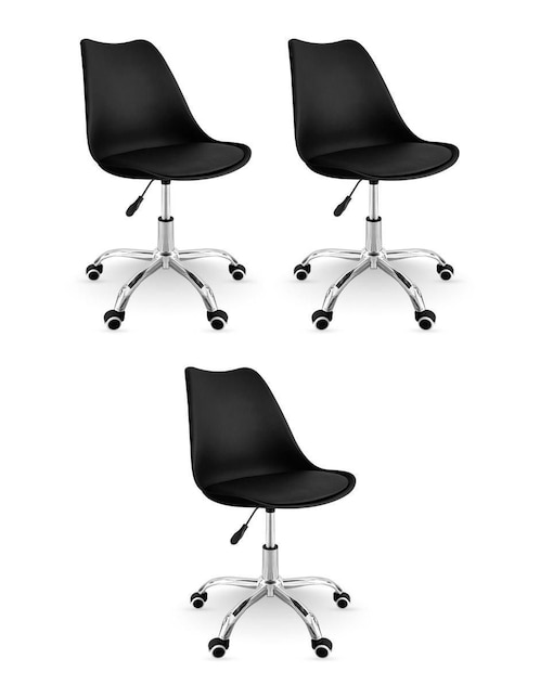 Silla de escritorio 3 piezas