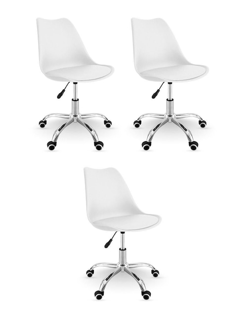 Silla de escritorio 3 piezas Silla de escritorio 3 piezas