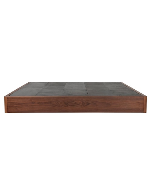 Base para cama armable Nusa Haus de madera álamo Queen Size