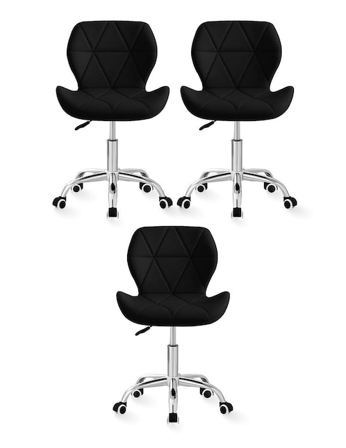 Silla de escritorio 3 piezas Linium