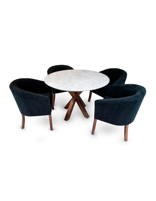 Comedor Vaniglam para 4 personas de mármol