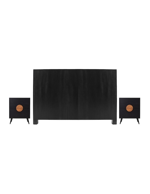 Set cabecera Pliseé + Aura de melamina 1