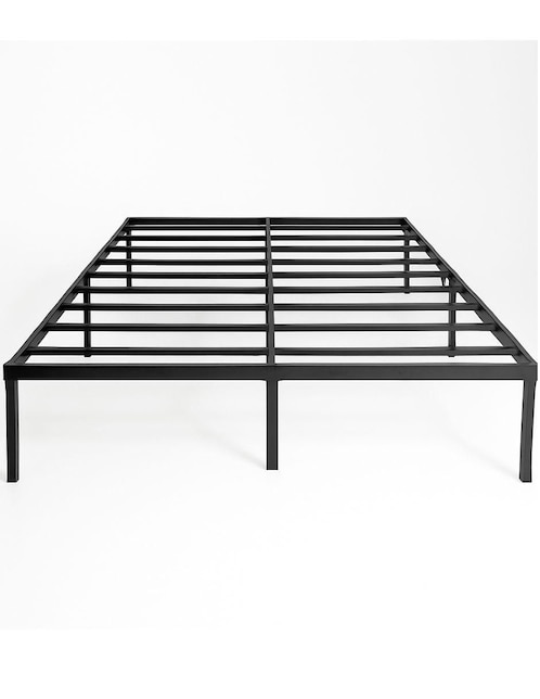 Base para cama armable de acero mate matrimonial Base para cama armable de acero mate matrimonial
