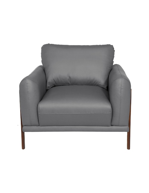 SILLÓN LICO MICROFIBRA, GRIS