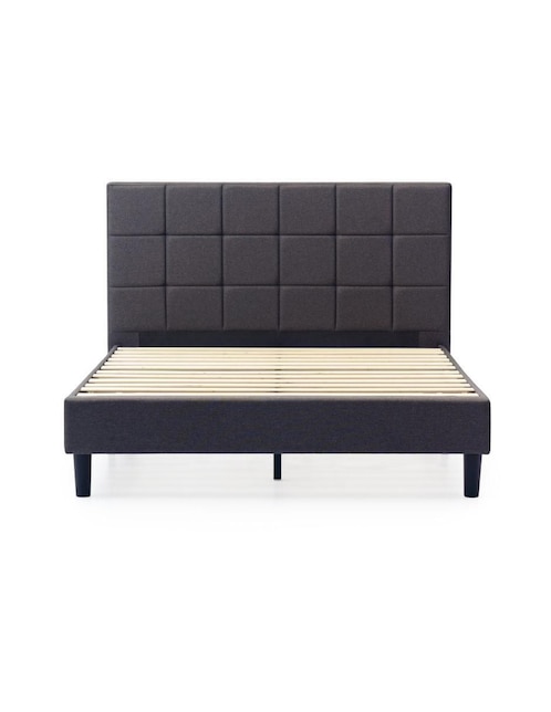 Base para cama armable Leo Zinus de chapa madera