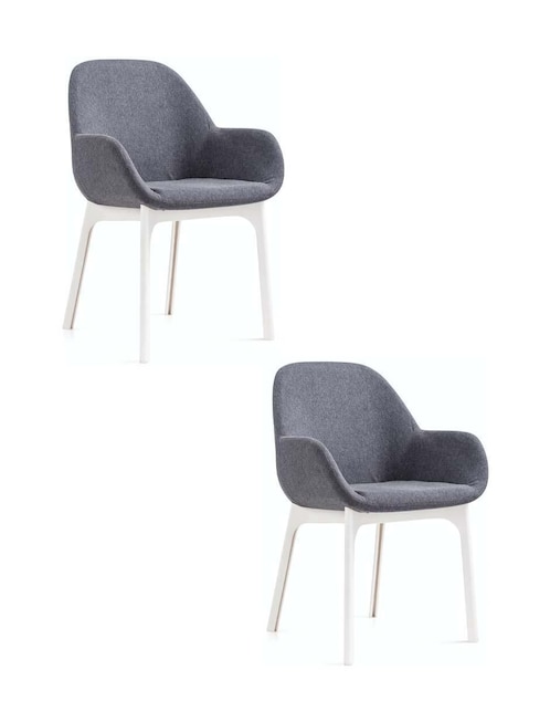 Juego de sillas 2 piezas Contempo Equipamiento en Muebles